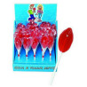 Sucette sexe féminin fraise 30g