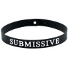 Collier SUBMISSIVE en silicone