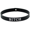 Collier BITCH en silicone