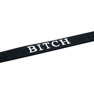 Collier BITCH en silicone