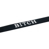 Collier BITCH en silicone