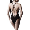 Body sexy noir décolleté en V taille S