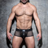 Boxer Bottomless MESH MIXED noir S