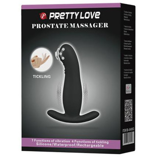 Stimulateur prostate vibrant et doigtage rechargeable