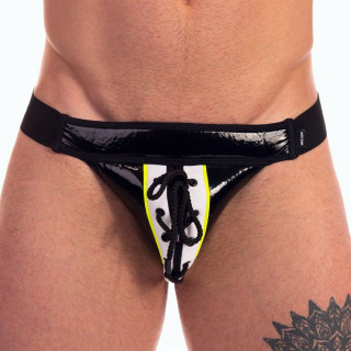 Bottomless Artur Brief noir-jaune S
