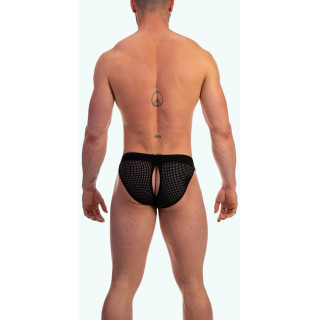 Bottomless Artur Brief noir-jaune S