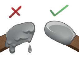 Utilisez la spatule