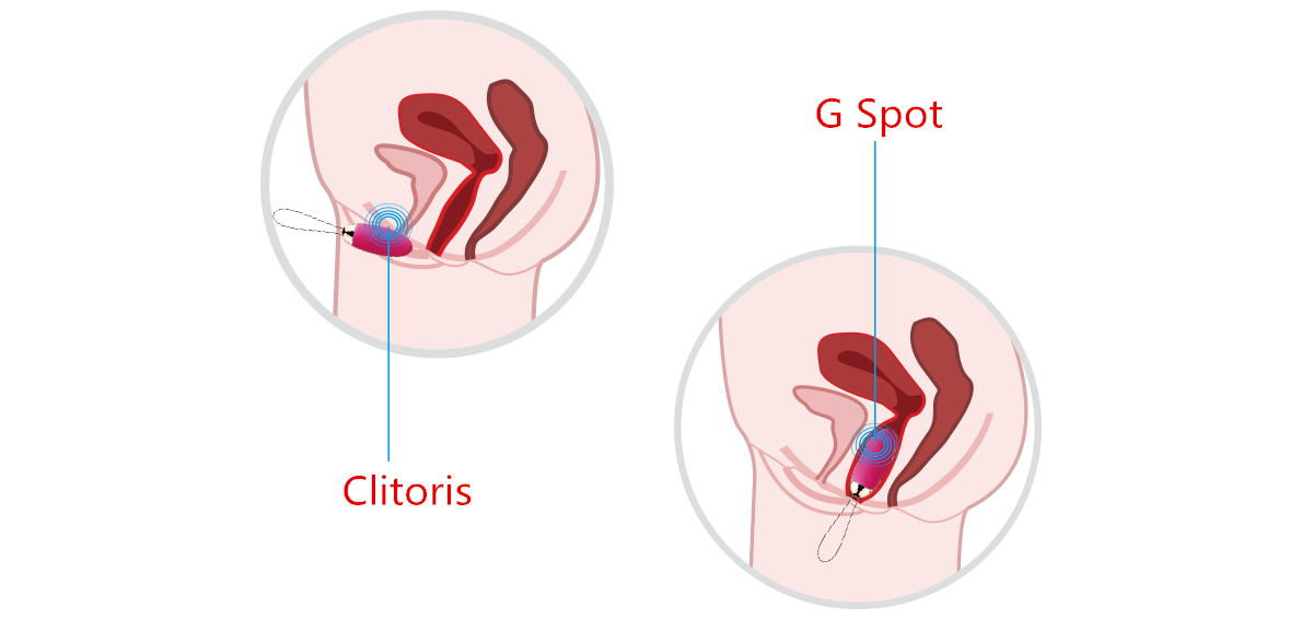 Stimulation du clitoris et du point G