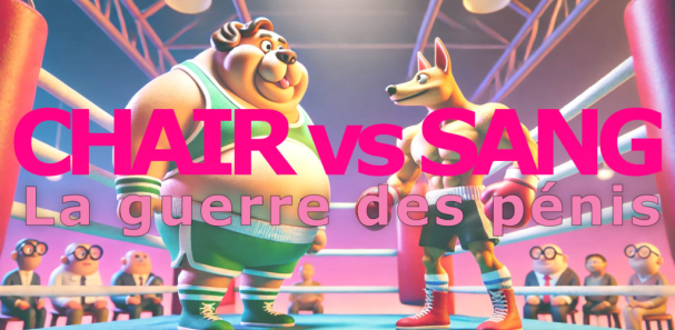 Les pénis de Chair vs les pénis de Sang : la guerre des Titans sous la ceinture